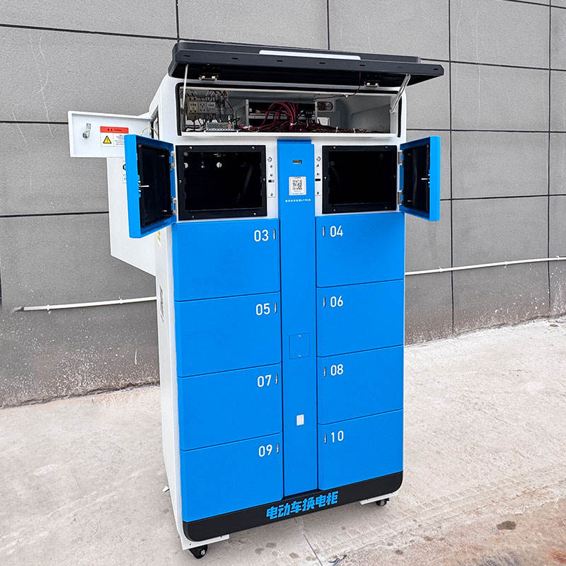 Two-Wheeler Battery Swapping Cabinet